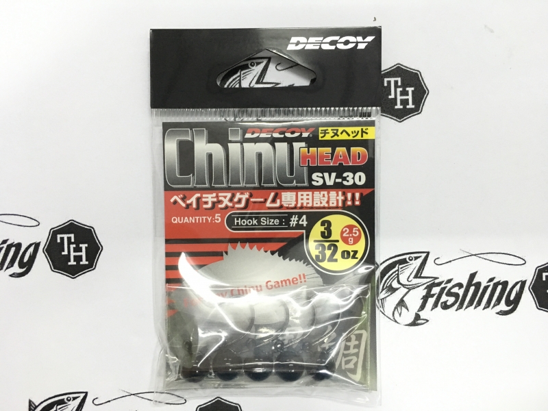 images/product/ตัวเบ็ด DECOY SV-30 ตัวเบ็ดจินุเบอร์ 4 หัวหนัก 2.5 กรัม /decoy sv-30.JPG